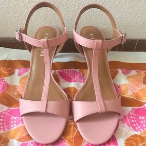Coach heels sandals